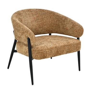 Livingfurn - Fauteuil Dilan Venga Cognac - 72.5x73x75cm product