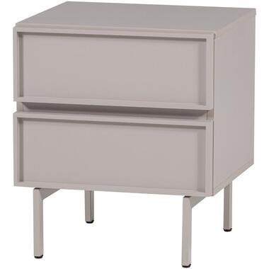 TOURS ladekast/nachtkastje 2 lades melamine/MDF zand product