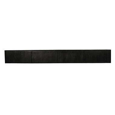 StarFurn Zwevend Tv-meubel Zwart Hout - 240x35x30cm - Madison product