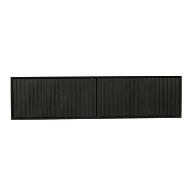 StarFurn Zwevend Tv-meubel Zwart Hout - 120x35x30cm - Madison product