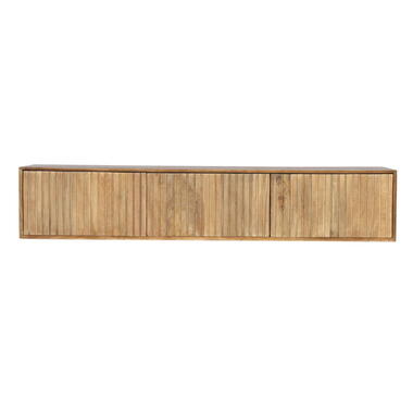 StarFurn Zwevend Tv-meubel Naturel Hout - 160x35x30cm - Madison product
