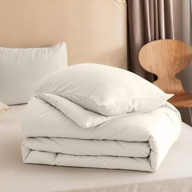 Dekbed zonder Overtrek – Incl. Kussenslopen – Wasbaar – Crème product