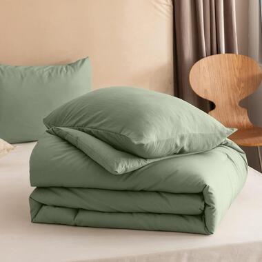 Dekbed zonder Overtrek – Incl. Kussenslopen – Wasbaar – Groen product