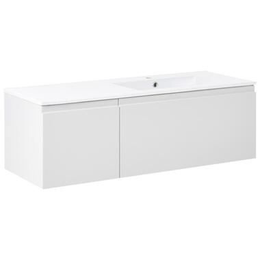 COROICO - Badkamermeubel met wastafel - Lichtgrijs - 120 cm - MDF product