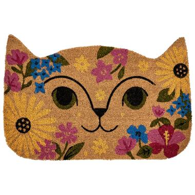 CALIRAYA - Deurmat - Meerkleurig - 60 x 90 cm - Kokos product