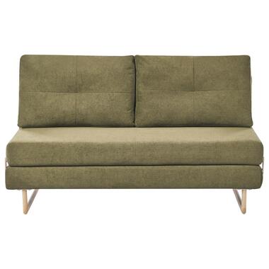 JERSLEV - 3-zits slaapbank - Groen - Stof product