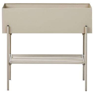 VINCA - Verhoogde plantenbak - Beige - Metaal