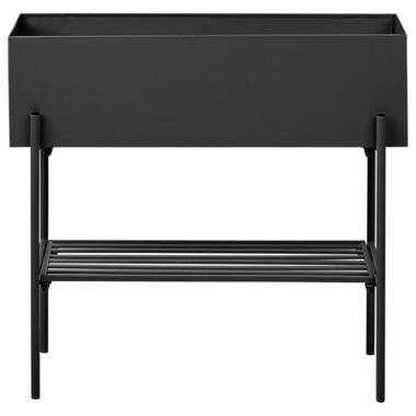 VINCA - Verhoogde plantenbak - Zwart - Metaal