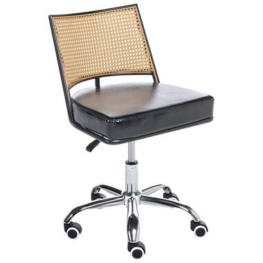 NOME - Bureaustoel - Zwart - Kunstleer product