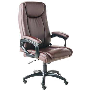 GRACEFUL - Bureaustoel - Donkerbruin - Kunstleer product