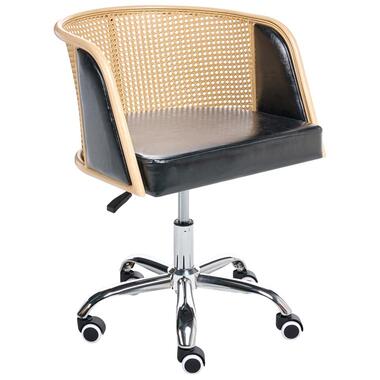 ELKHART - Bureaustoel - Zwart - Kunstleer product