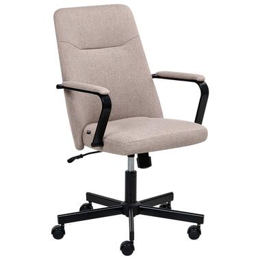 CAROGA - Bureaustoel - Lichtbruin - Stof product