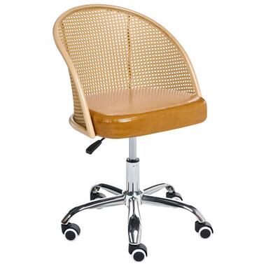 BALTIMORE - Bureaustoel - Bruin - Kunstleer product