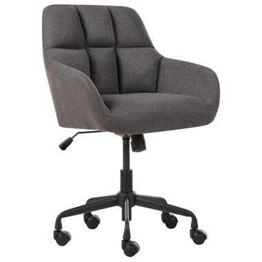 PALMDALE - Bureaustoel - Grijs - Polyester