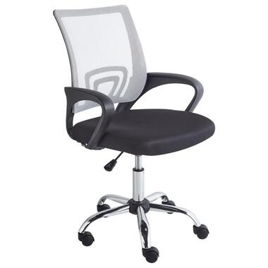 SOLID - Bureaustoel - Zwart/Wit - Polyester product