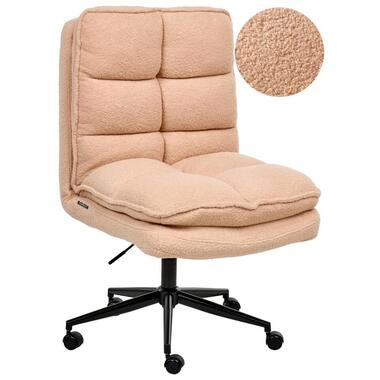 ADDISON - Bureaustoel - Perzikroze - Bouclé product