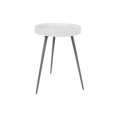 Bijzettafel Wit Marmer - 33x33x45cm - Karrara product
