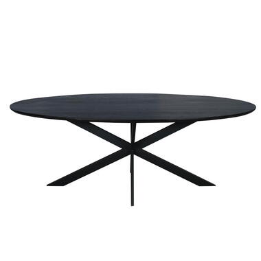 Eettafel Zwart Hout - 240x110x76cm - Ferris product