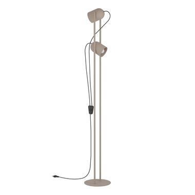 EGLO Tilston Vloerlamp - E14 - 142.5 cm - Zandkleur - Kantelbaar product