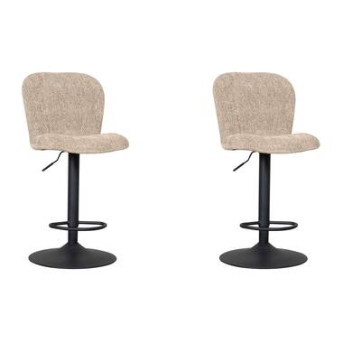 LABEL51 Barkruk Vino - Clay - Elite - Gaslift - set van 2