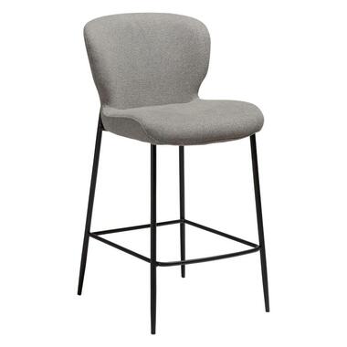 Hioshop Glory Dan-Form counterstoel bouclé lichtbruin