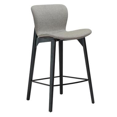 Hioshop Paragon Dan-Form fauteuil bouclé lichtbruin