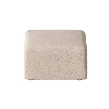 Hioshop Cubic poef beige