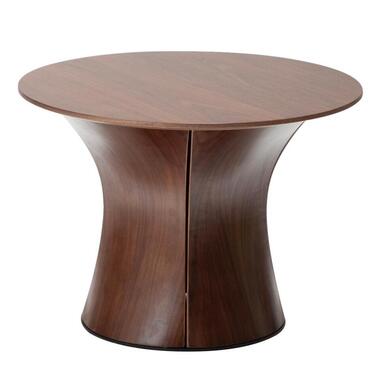 Hioshop Root Dan-Form bijzettafel fineer walnoot