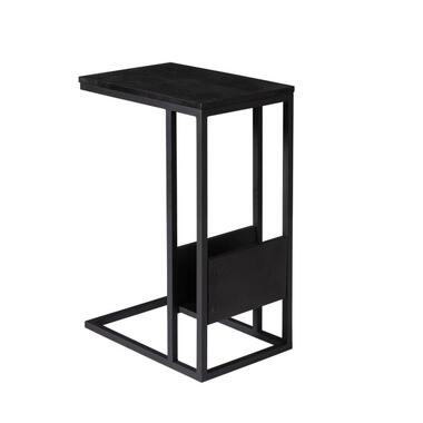 StarFurn - Slider bijzettafel hoog - zwart