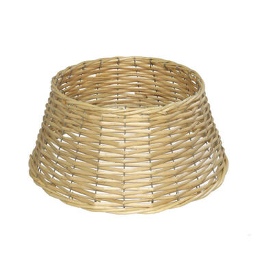 Gerimport kerstboommand - naturel - D28 cm- voor kerstboom 120 cm