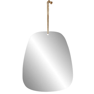 Natural Living spiegel - organisch - jute touw - L27 x B32 cm