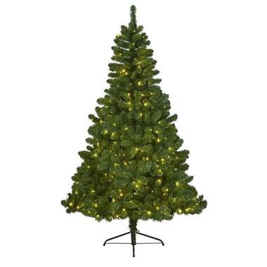 Everlands Kunst Kerstboom met verlichting - 210 cm