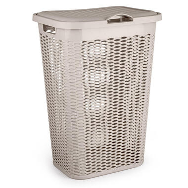 Plasticforte Wasmand Ventilation - beige - kunststof - 51L