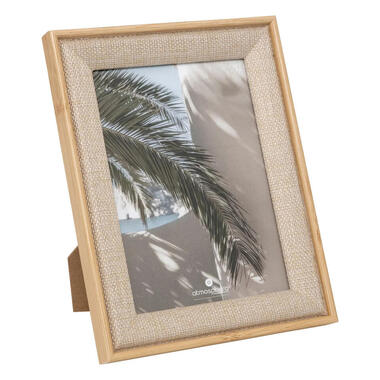 Atmosphera Fotolijstje - foto 13 x 18 cm - beige - mdf/glas product