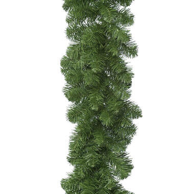 Bellatio decorations Dennenslinger - groen - 270 x 25 cm - PVC