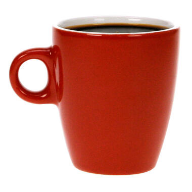 Cosy & trendy Koffiekopje - rood - 190 ml - Keramiek
