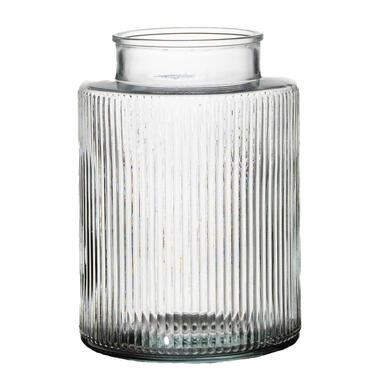 Hakbijl Glass Bloemenvaas Yara transparant glas D15 x H22