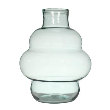 Hakbijl Glass Bloemenvaas Denise transparant glas D25