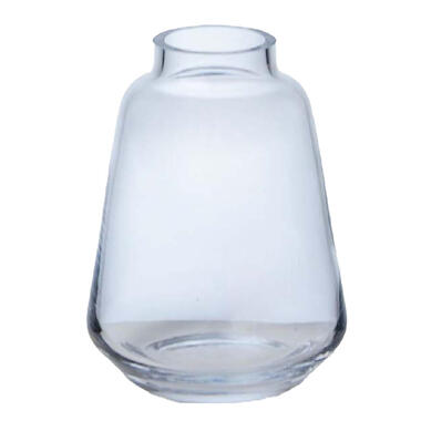 Hakbijl Glass Bloemenvaas Kiffa transparant glas D13 x H17