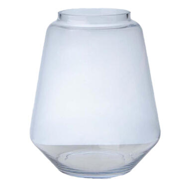 Hakbijl Glass Bloemenvaas Kiffa transparant glas D23 x H27