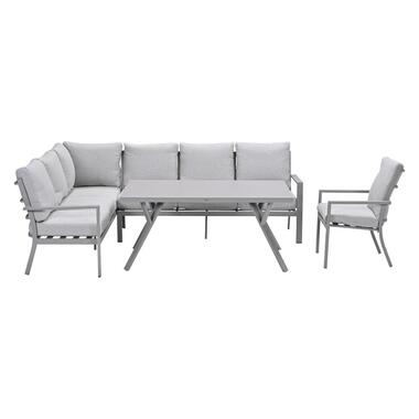 Garden Impressions Senja lounge dining set 4-delig l. - valley sand