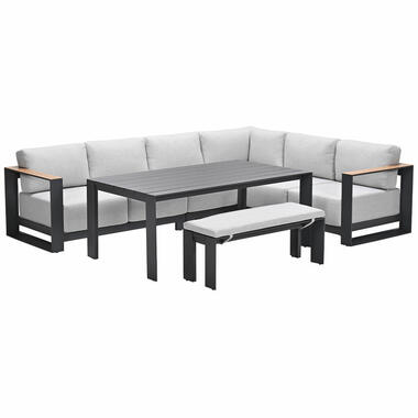 Garden Impressions Malakka lounge dining set 6-delig - light teak look product