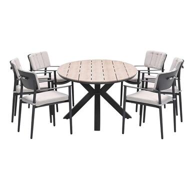Garden Impressions Dane - Tulli tuinset 7-delig 220x115xH75 cm product