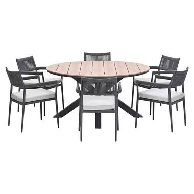 Garden Impressions Tineo - Tulli tuinset 7-delig Ø148x75 cm