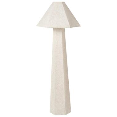 DEMBI - Staande lamp - Lichtbeige - Stof