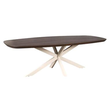 Starfurn - Eettafel Madison - Bruin - 110x240x76 cm