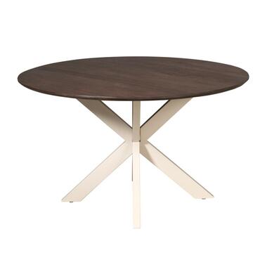 Starfurn - Eettafel Madison - Bruin - 150x150x76 cm