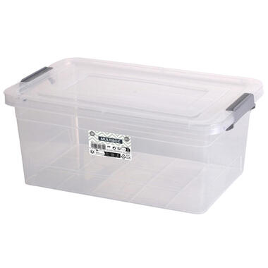 Urban Living Opberg box 8,5L 35 x 23 x 15cm deksel en clips