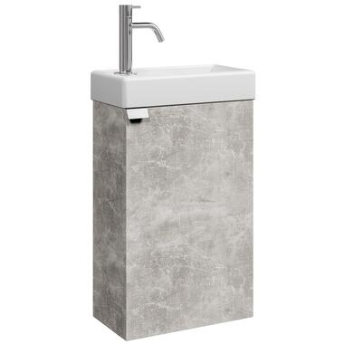 Badplaats Toiletmeubel Apollo 40 x 22 cm - Beton Grijs