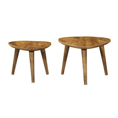 StarFurn - Salontafel Omaha - 60 cm - Set van 2 - naturel